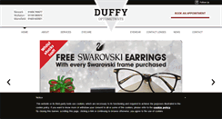 Desktop Screenshot of duffy-optometrists.co.uk